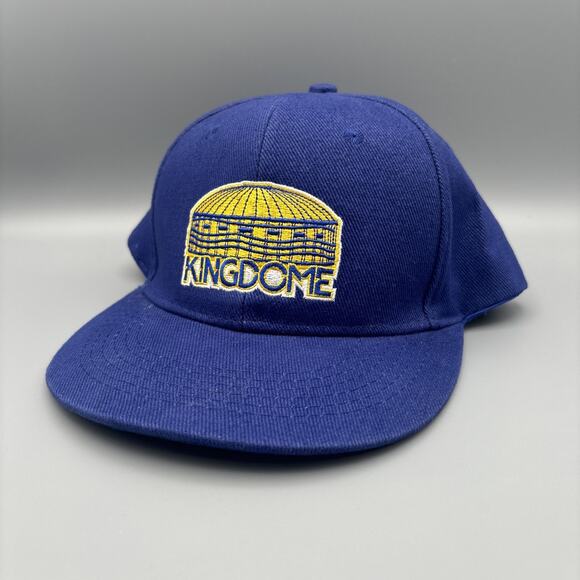Vintage 2001 Seattle Mariners KingDome Ball Cap Alaska Airlines Baseball Hat - Picture 1 of 6